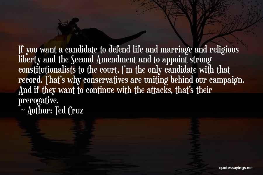 A Second Marriage Quotes By Ted Cruz