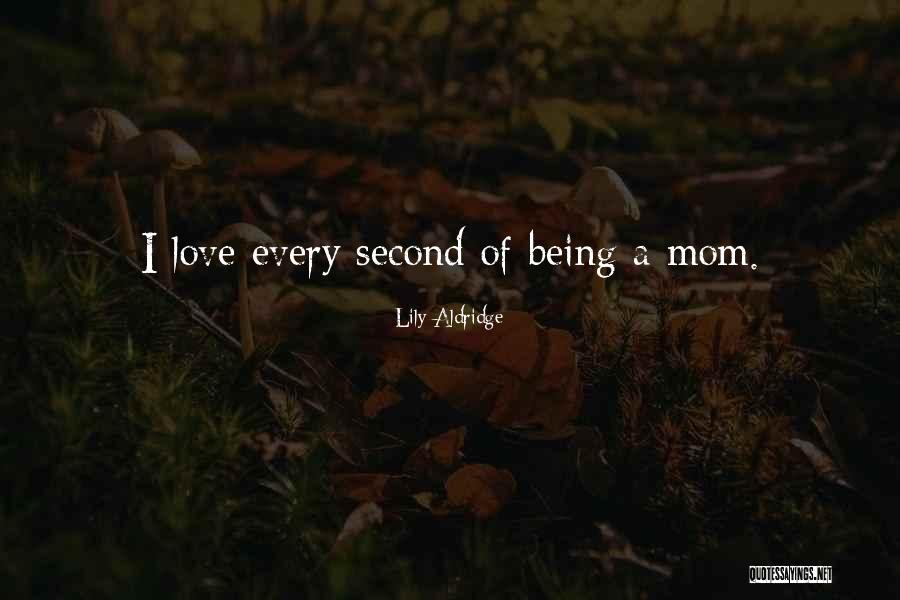 A Second Mom Quotes By Lily Aldridge