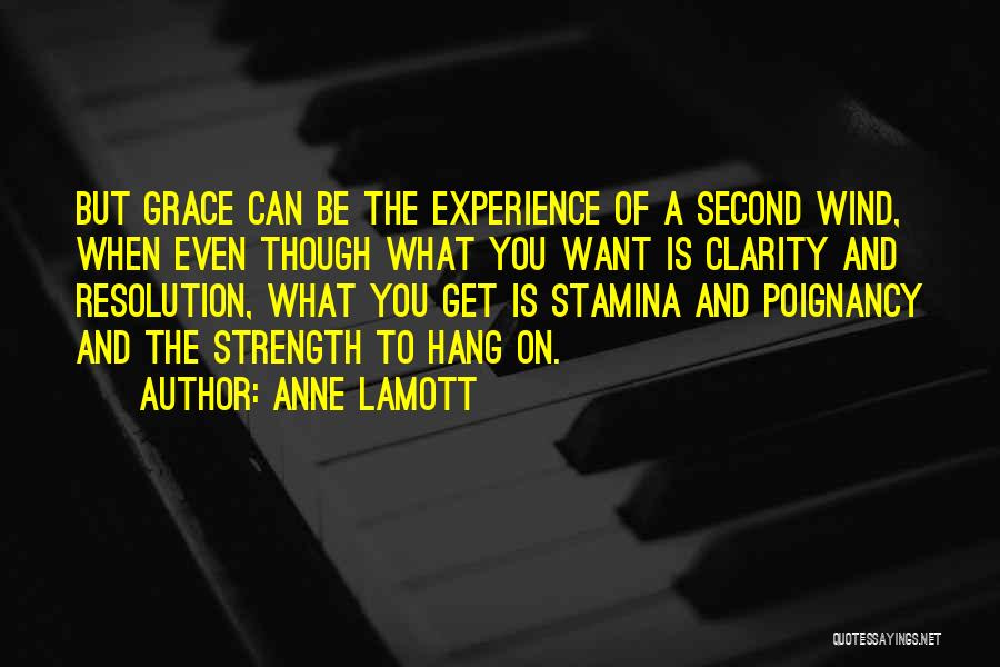 A Second Wind Quotes By Anne Lamott
