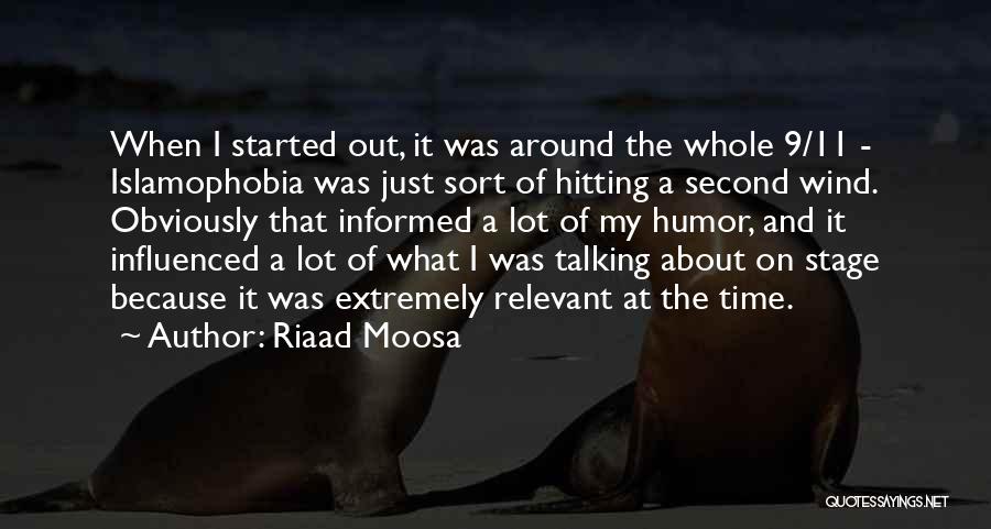 A Second Wind Quotes By Riaad Moosa