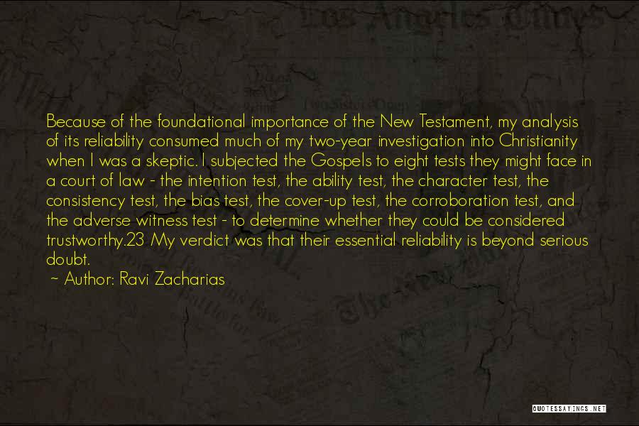 A Serious Face Quotes By Ravi Zacharias