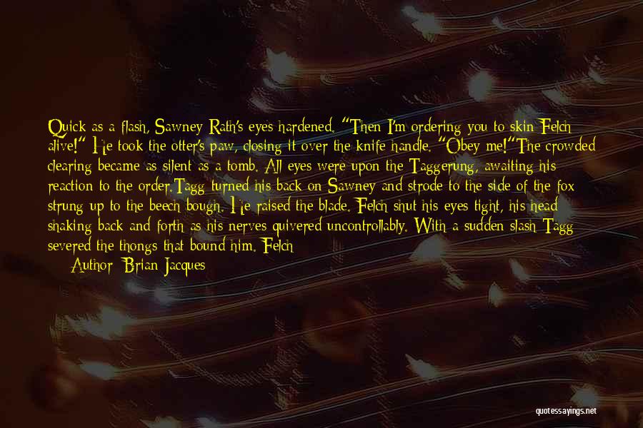 A Severed Head Quotes By Brian Jacques