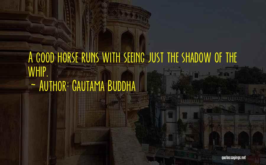 A Shadow Quotes By Gautama Buddha