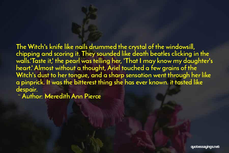 A Sharp Tongue Quotes By Meredith Ann Pierce
