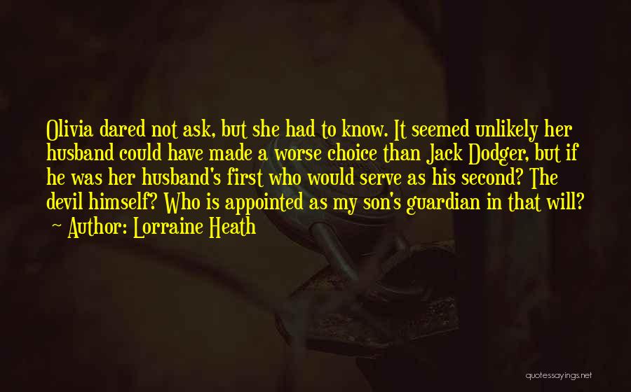 A She Devil Quotes By Lorraine Heath