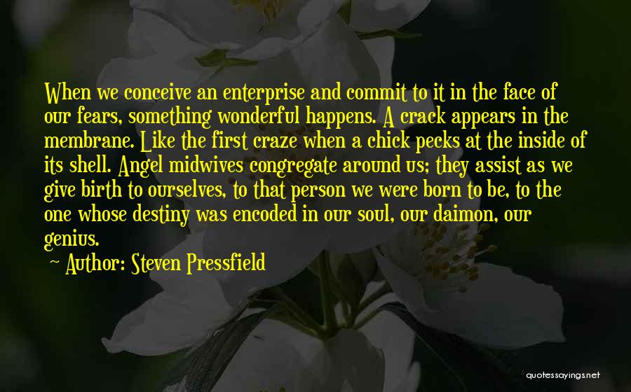 A Shell Quotes By Steven Pressfield