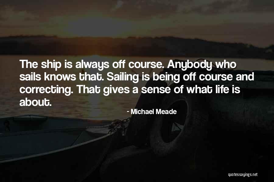 A Ship Quotes By Michael Meade