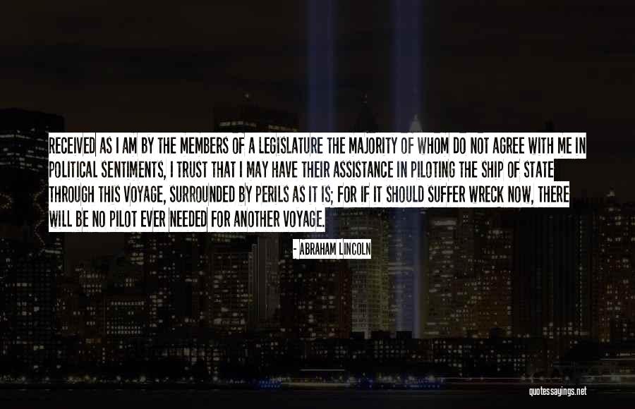A Ship Voyage Quotes By Abraham Lincoln A Ship Voyage Quotes By Abraham Lincoln