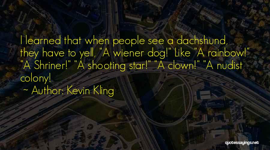 A Shooting Star Quotes By Kevin Kling