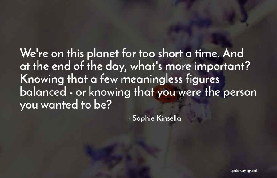 A Short Inspirational Quotes By Sophie Kinsella