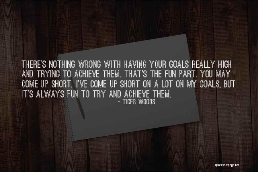 A Short Inspirational Quotes By Tiger Woods