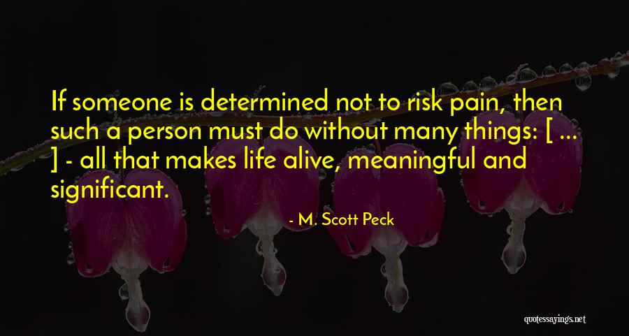 A Significant Person Quotes By M. Scott Peck A Significant Person Quotes By M. Scott Peck