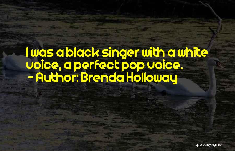 A Singer's Voice Quotes By Brenda Holloway