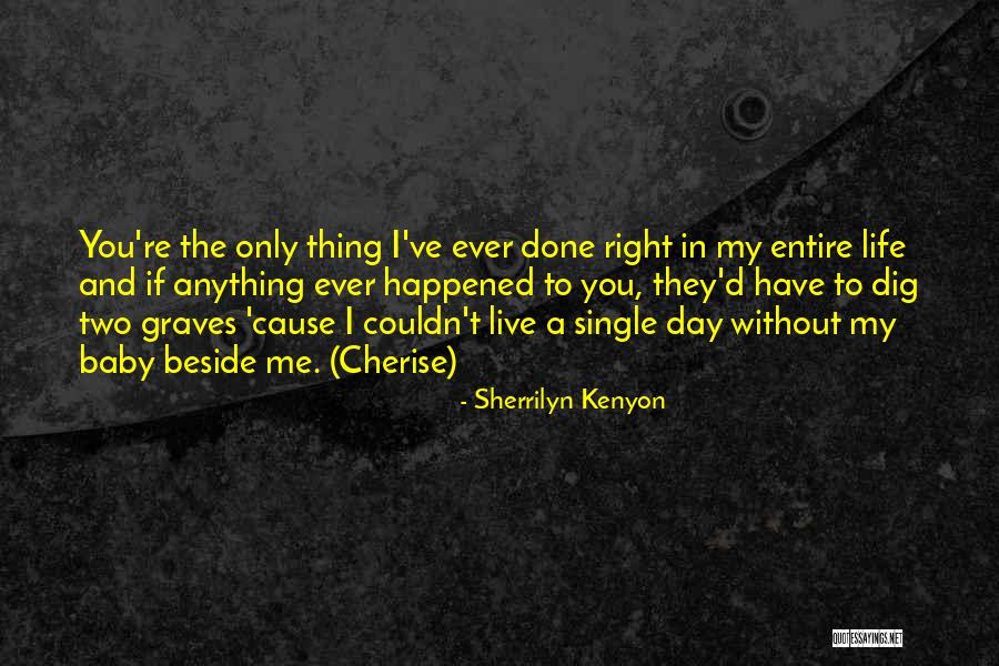 A Single Day Without You Quotes By Sherrilyn Kenyon