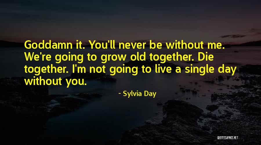 A Single Day Without You Quotes By Sylvia Day