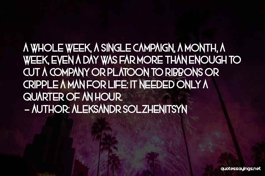 A Single Man Quotes By Aleksandr Solzhenitsyn