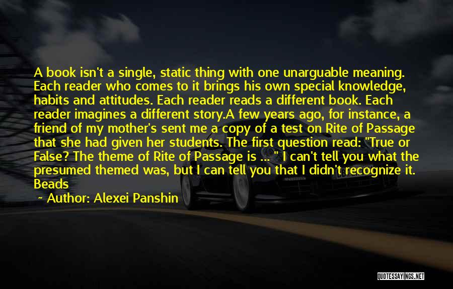 A Single Mother Quotes By Alexei Panshin