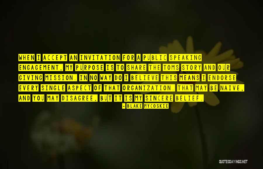 A Single Story Quotes By Blake Mycoskie