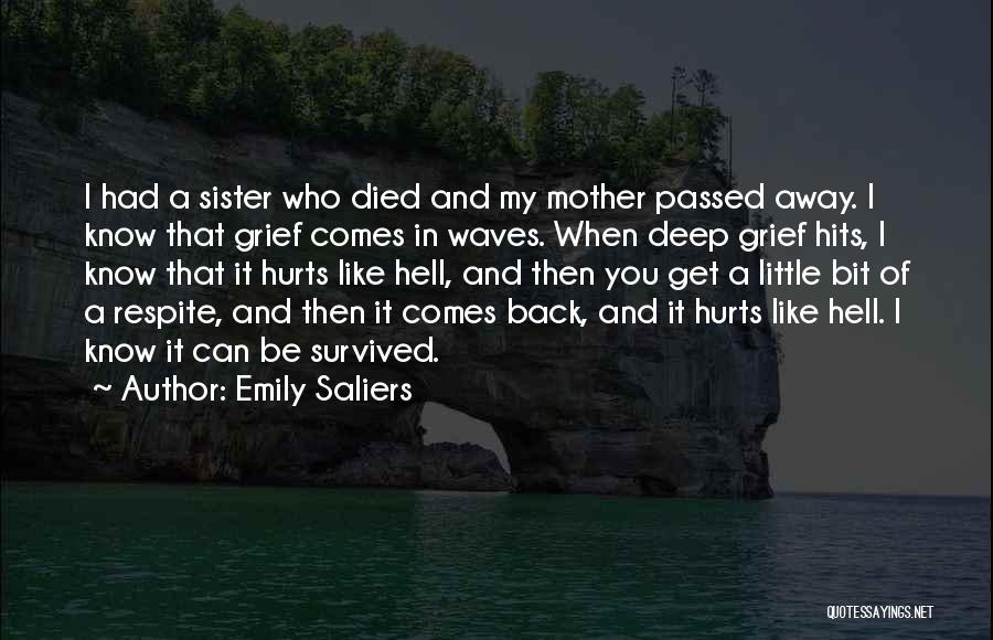 A Sister That Has Passed Away Quotes By Emily Saliers