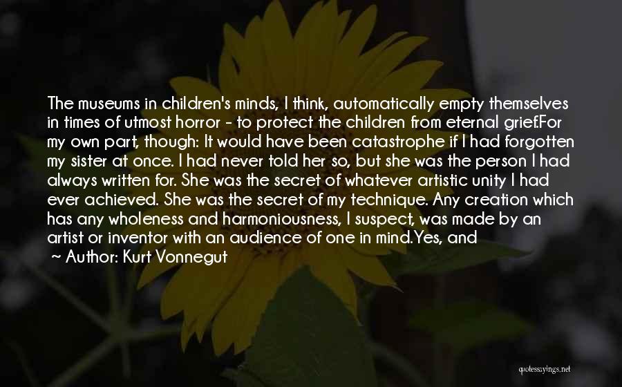 A Sister Who Died Quotes By Kurt Vonnegut