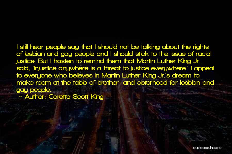 A Sisterhood Quotes By Coretta Scott King