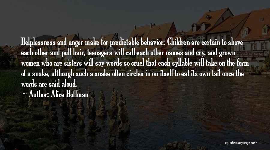 A Sisters Love Quotes By Alice Hoffman A Sisters Love Quotes By Alice Hoffman