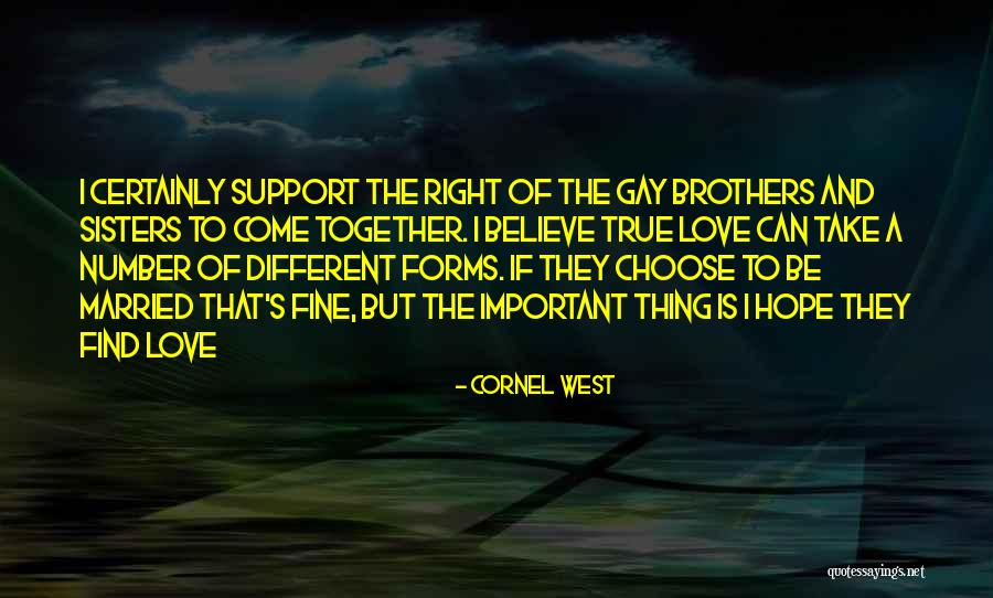 A Sisters Love Quotes By Cornel West