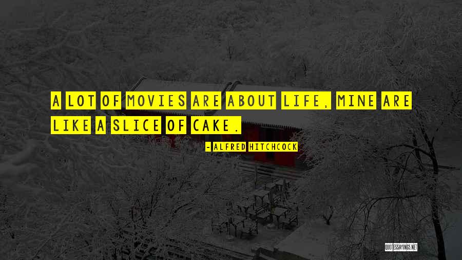 A Slice Of Cake Quotes By Alfred Hitchcock A Slice Of Cake Quotes By Alfred Hitchcock