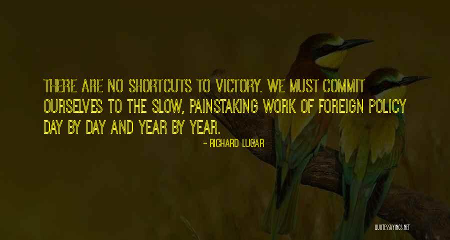 A Slow Day At Work Quotes By Richard Lugar A Slow Day At Work Quotes By Richard Lugar
