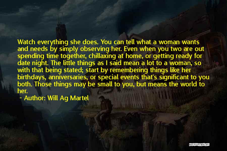 A Small World Quotes By Will Ag Martel