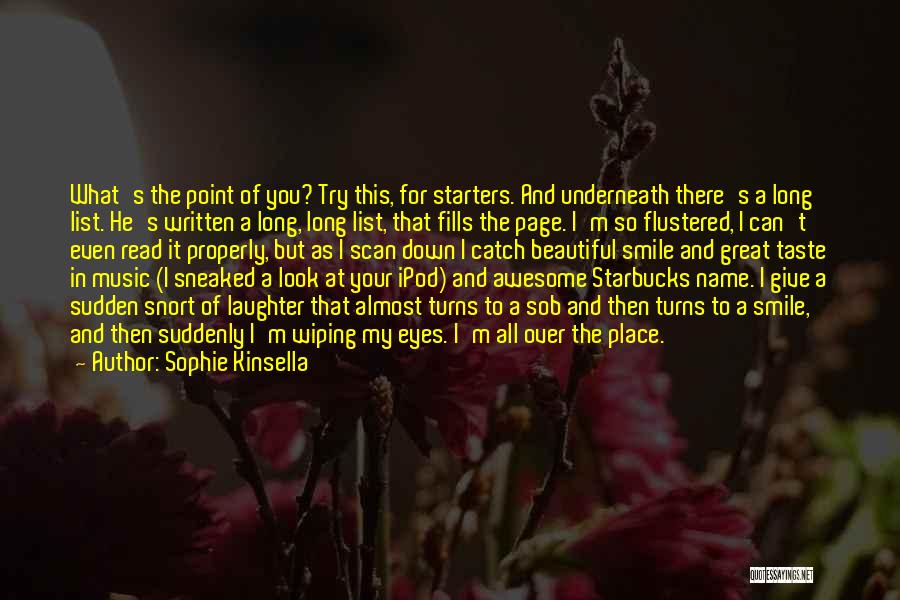 A Smile And Laughter Quotes By Sophie Kinsella