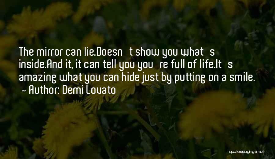 A Smile Can Hide Quotes By Demi Lovato