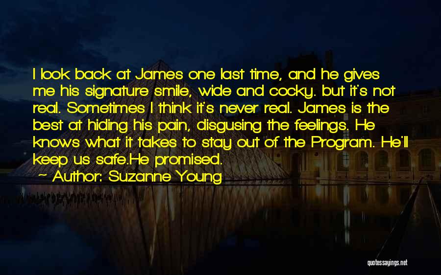 A Smile Hiding The Pain Quotes By Suzanne Young