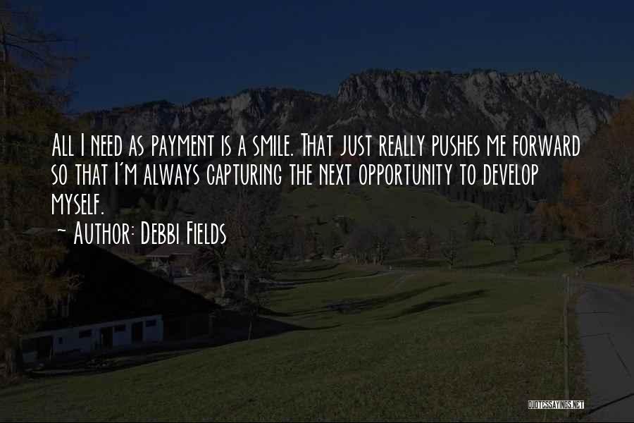 A Smile Is A Quotes By Debbi Fields