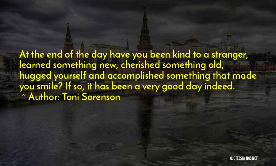 A Smile That Quotes By Toni Sorenson