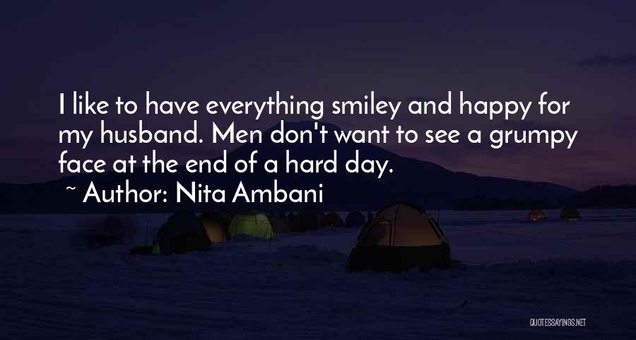 A Smiley Face Quotes By Nita Ambani