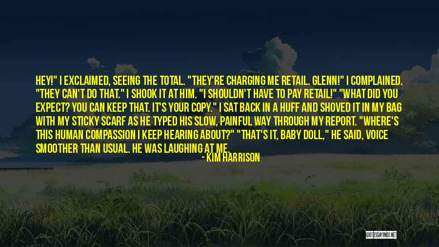 A Smoother Quotes By Kim Harrison A Smoother Quotes By Kim Harrison