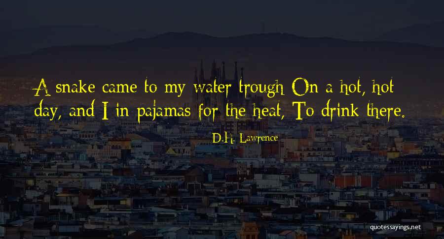A Snake Quotes By D.H. Lawrence A Snake Quotes By D.H. Lawrence