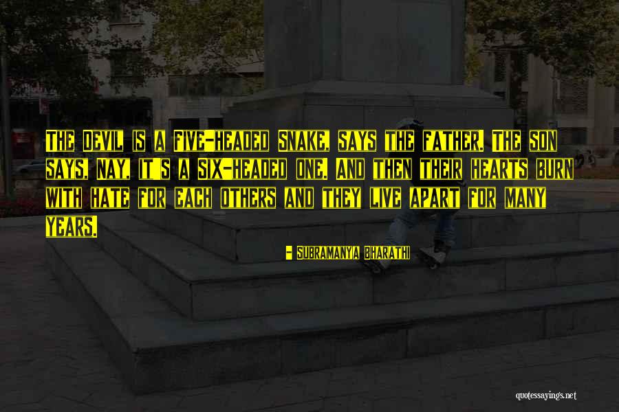 A Snake Quotes By Subramanya Bharathi A Snake Quotes By Subramanya Bharathi