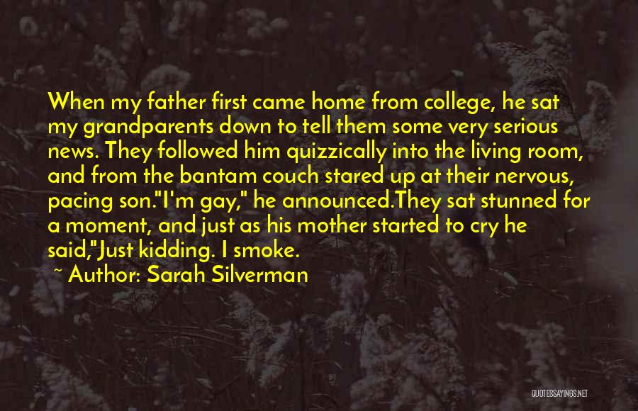 A Son And Father Quotes By Sarah Silverman