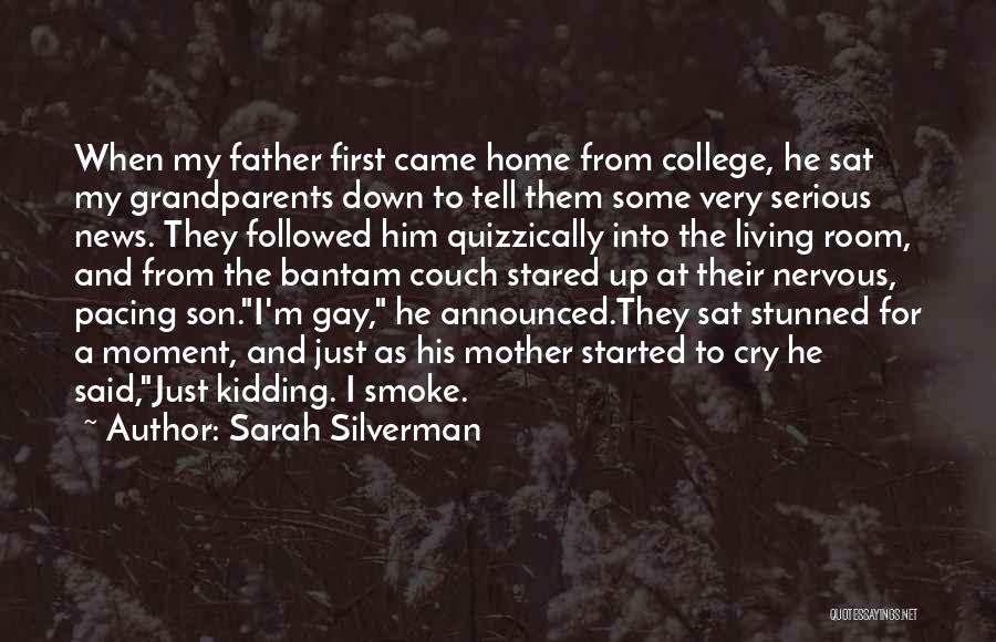A Son And Mother Quotes By Sarah Silverman