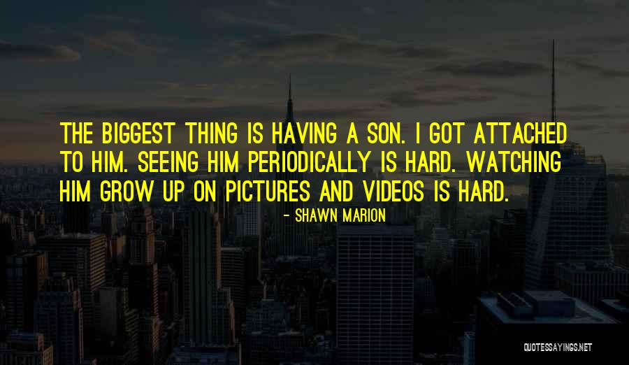 A Son Growing Up Quotes By Shawn Marion