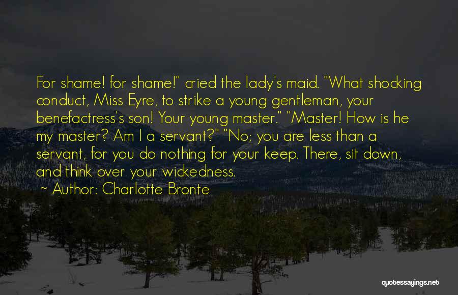 A Son Quotes By Charlotte Bronte