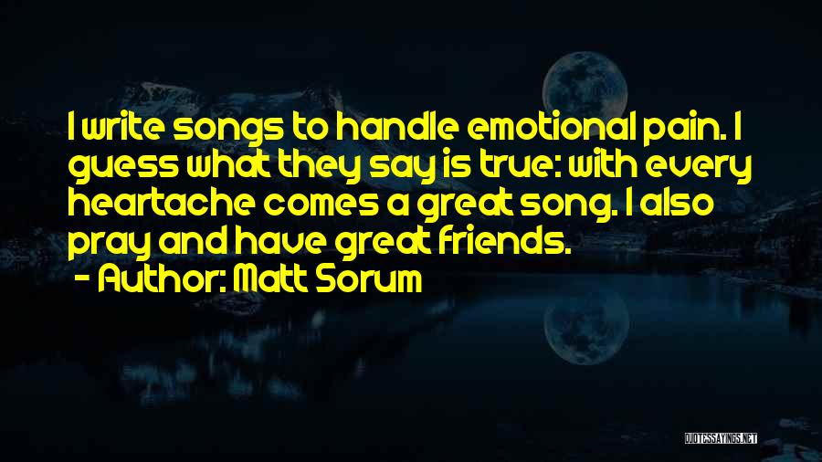 A Song Quotes By Matt Sorum