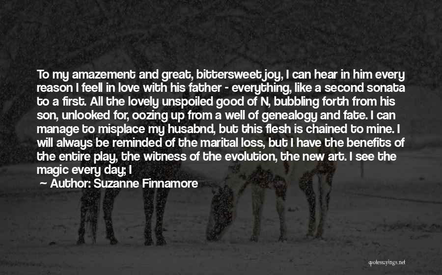 A Son's Love For His Father Quotes By Suzanne Finnamore