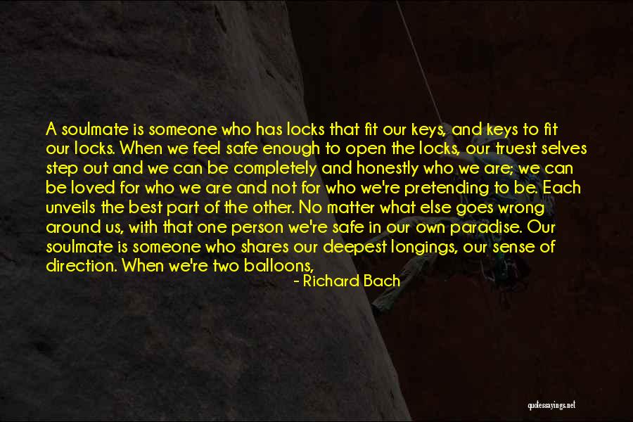 A Soulmate Quotes By Richard Bach A Soulmate Quotes By Richard Bach