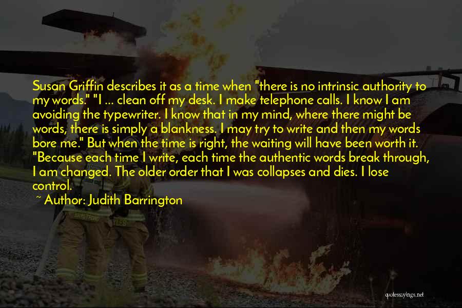 A Sound Mind Quotes By Judith Barrington