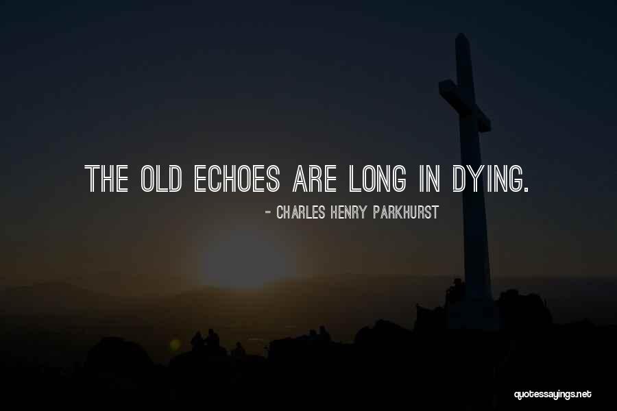 A Special Friend Who Passed Away Quotes By Charles Henry Parkhurst