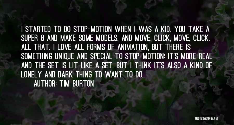 A Special Kind Of Love Quotes By Tim Burton