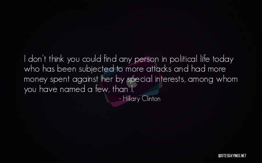 A Special Person In Your Life Quotes By Hillary Clinton